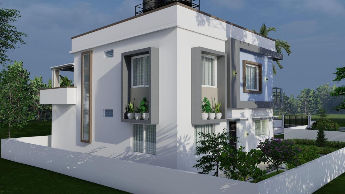 Modern Duplex Home